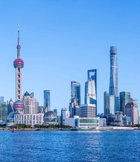 Skyscrapers in Shanghai China