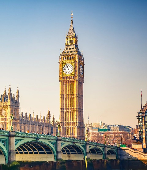 London clock tower.