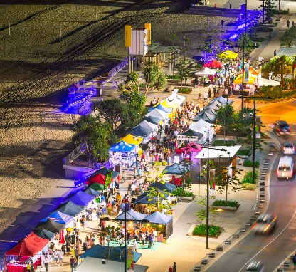 Surfers Paradise Beachfront Markets