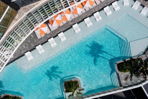 Hotel exterior and the city area near Dorsett Gold Coast