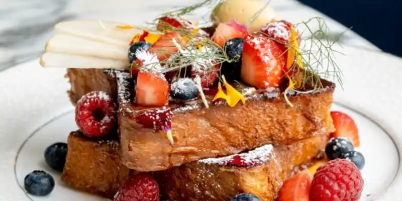 French toast at Nineteen at the Star French toast at Nineteen at the Star