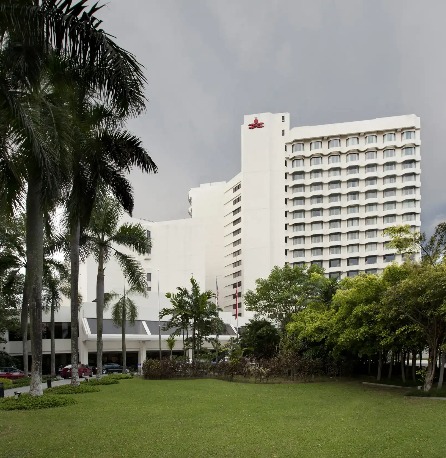 Facade of Dorsett Grand Subang Hotel.