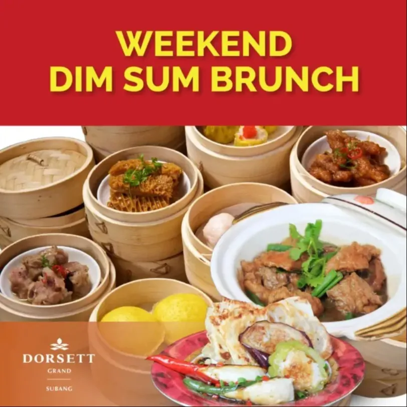 Weekend Dim Sum Brunch offer by Dorsett Grand Subang.