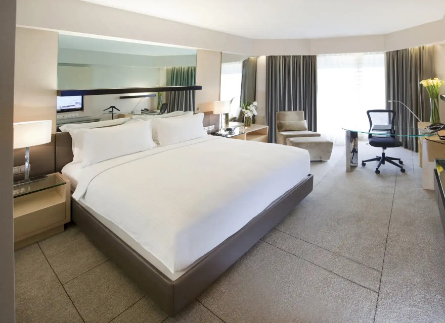 Interior of Dorsett Grand Subang Deluxe Room.