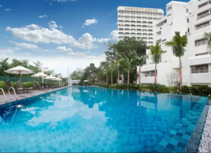 Dorsett Grand Subang Outdoor pool.