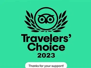 Traveler’s Choice 2023 by Tripadvisor