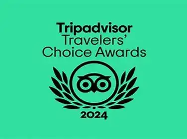 Tripadvisors Travellers choice award 2024.