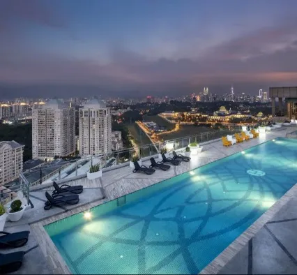 Dorsett Hartamas Kuala Lumpur swimming pool.