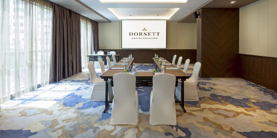 U-shaped seating at Dorsett Hartamas Kuala Lumpur Emerald venue