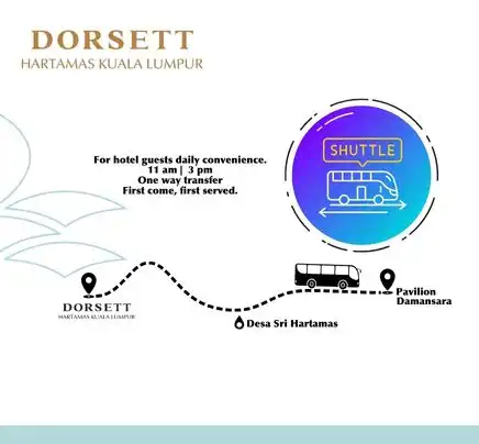 Shuttle service offered by Dorsett Hartamas.