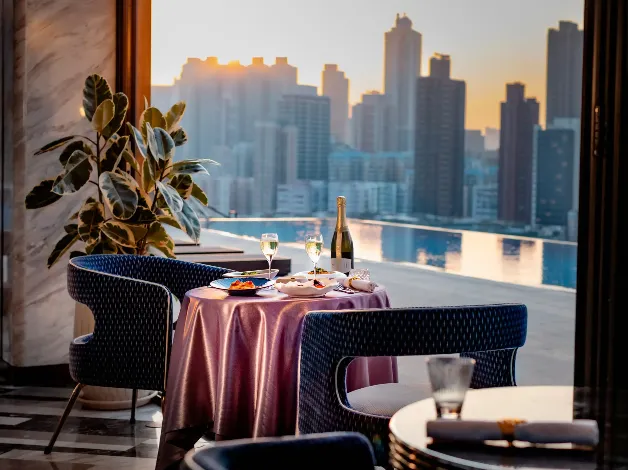 A Sky High Valentine's Day Celebration at Jin Bo Law Skybar