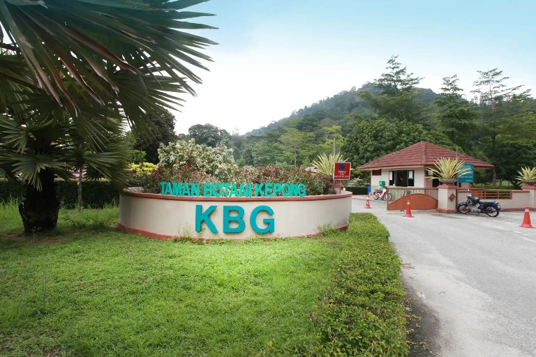 Kepong Botanical Garden Kuala Lumpur.