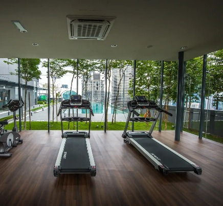 Cardio Machines in the Dorsett Kuala Lumpur Gymnasium.