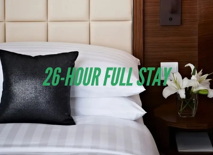 26 hour full stay at Dorsett Kwun Tong.