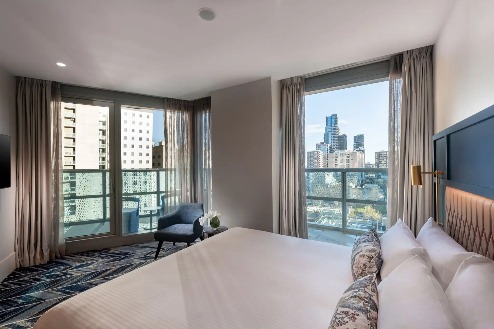 City-view Balcony suite at Dorsett Melbourne