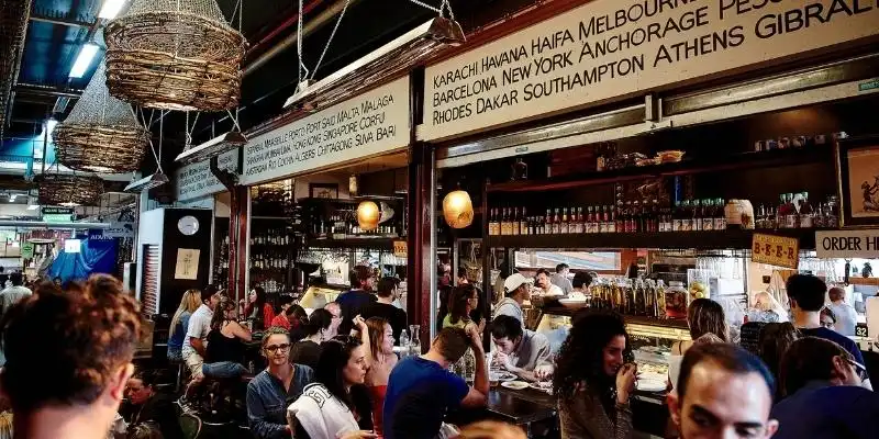 South Melbourne Market stall