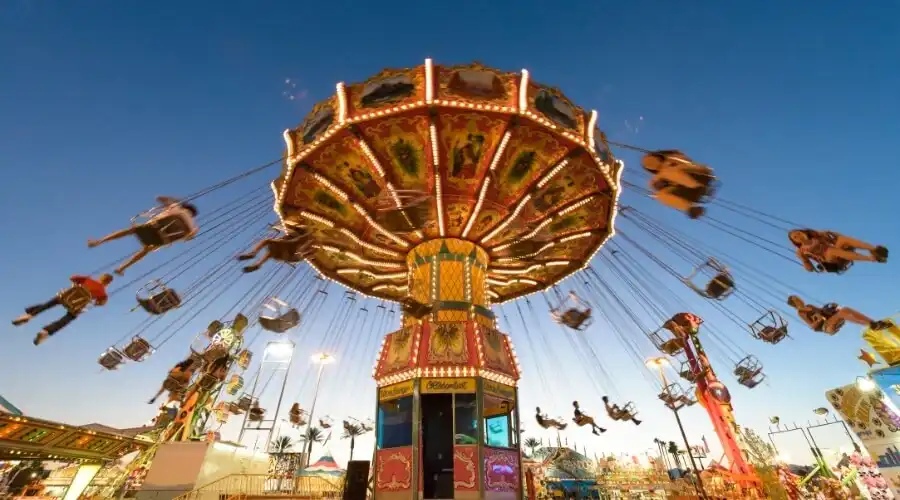 Swing Ride at Moomba Festival