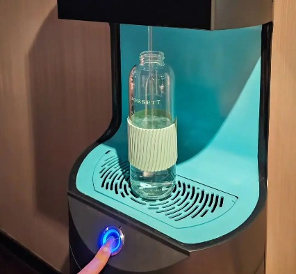 Eco-friendly smart water stations at Dorsett Hotels