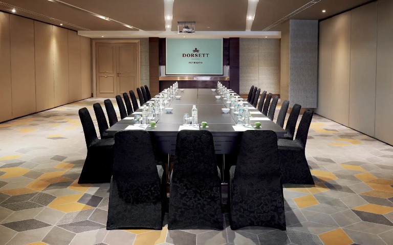 Conference Table in Dorsett Putrajaya Hotel.