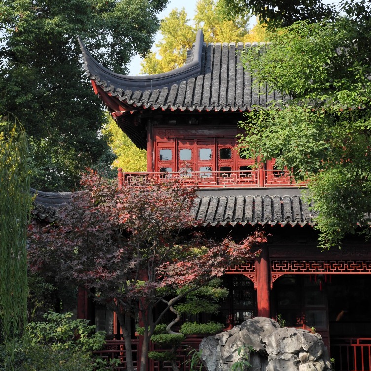 Yu Garden in Shanghai China.