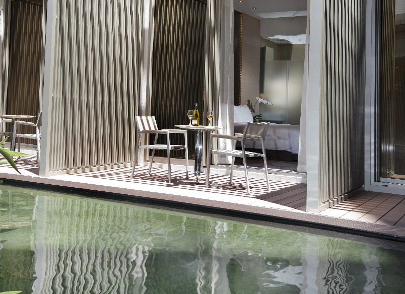 Balcony Room (Koi Pond View)