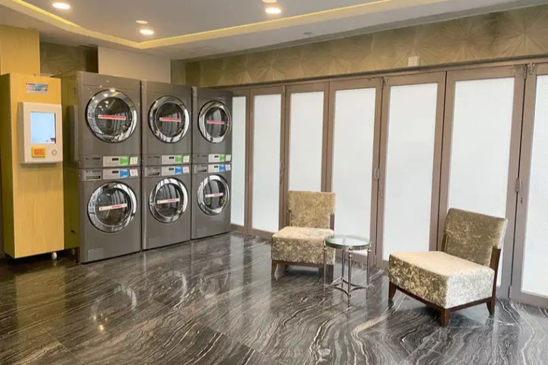 Image of 24-hours Self-Service Laundry Room