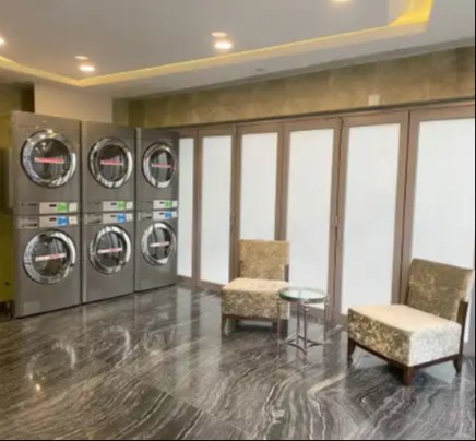 24-hours Self-Service Laundry Room