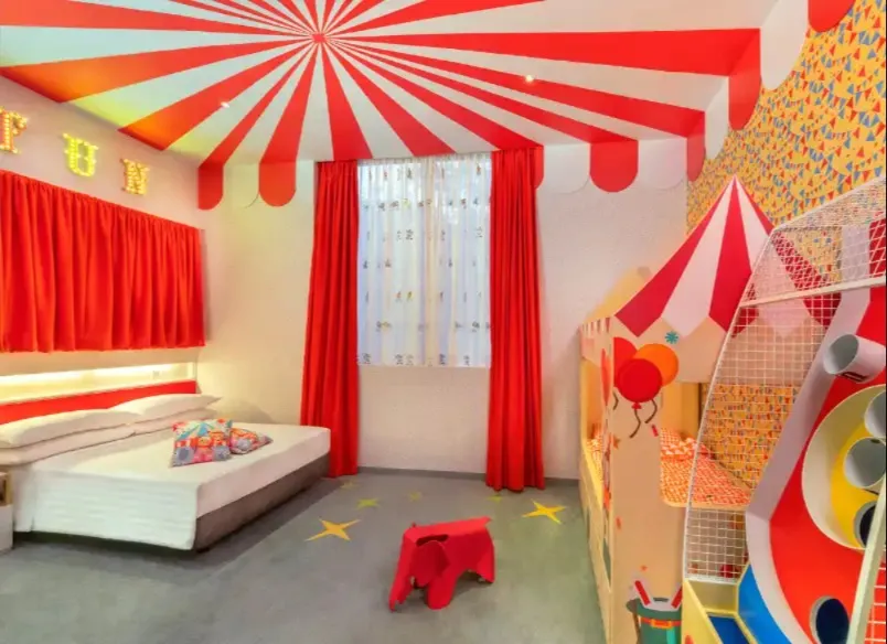 Iamge of the Animal Circus Themed Room