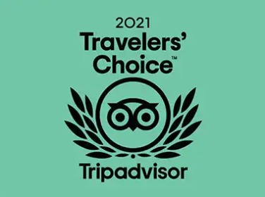 Tripadvisor Travellers Choice Award 2021