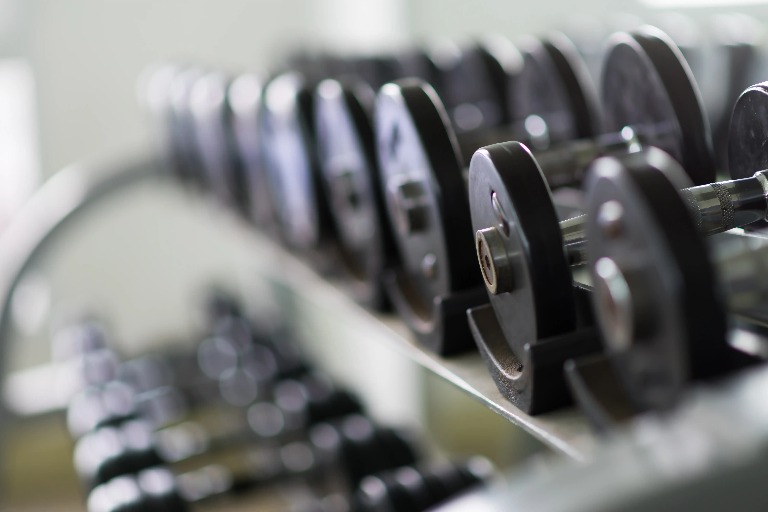 24-hour gym room at Dorsett Wanchai Hong Kong Hotel