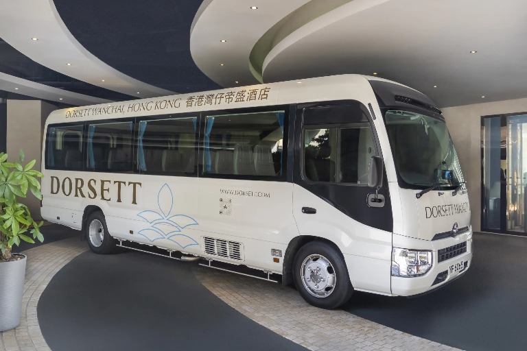 Shuttle Bus at Dorsett Wanchai Hong Kong Hotel