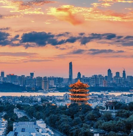 Yellow crane tower in Wuhan.